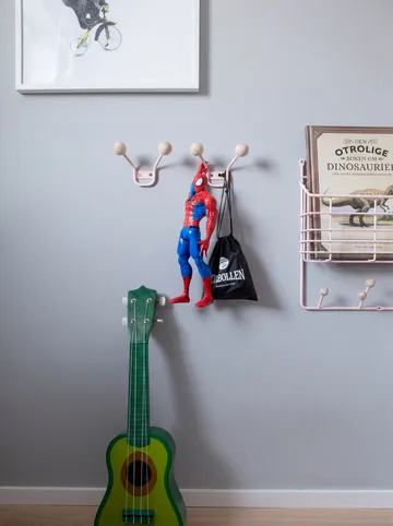 Mitten shelf hylle junior - Pale pink, 38,6x35,2x8,6 cm - Maze