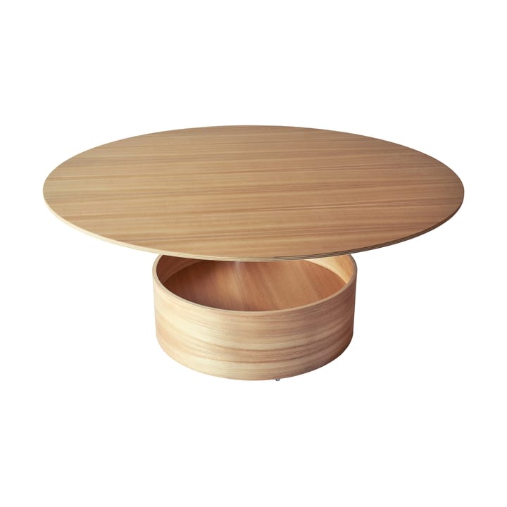 Parasol L salongbord Ø 90 cm, Oak Maze