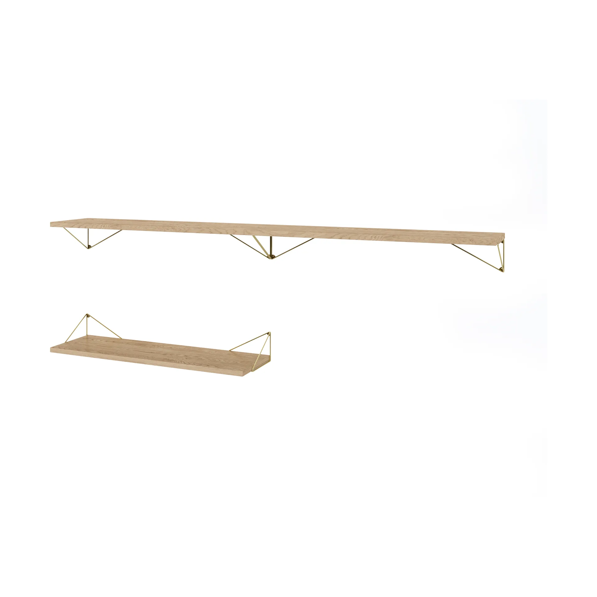 Pythagoras Bundle A hyllesystem eik-messing,  Maze