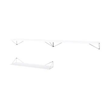 Pythagoras Bundle A hyllesystem hvit-krom - Maze
