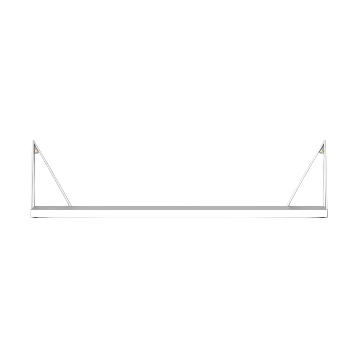 Pythagoras hylle, Hvit, 20x80 cm - Maze