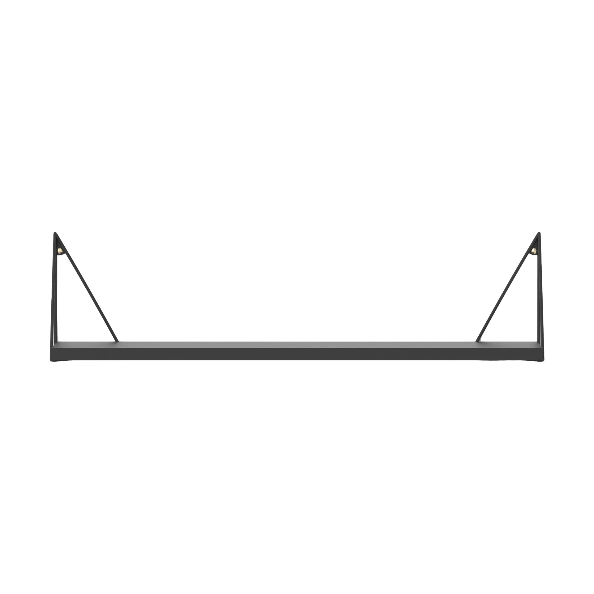 Pythagoras hylle, Svart, 20x80 cm,  Maze