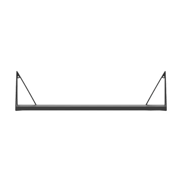 Pythagoras hylle, Svart, 20x80 cm - Maze