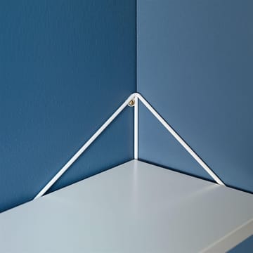 Pythagoras hyllebord - hvit - Maze