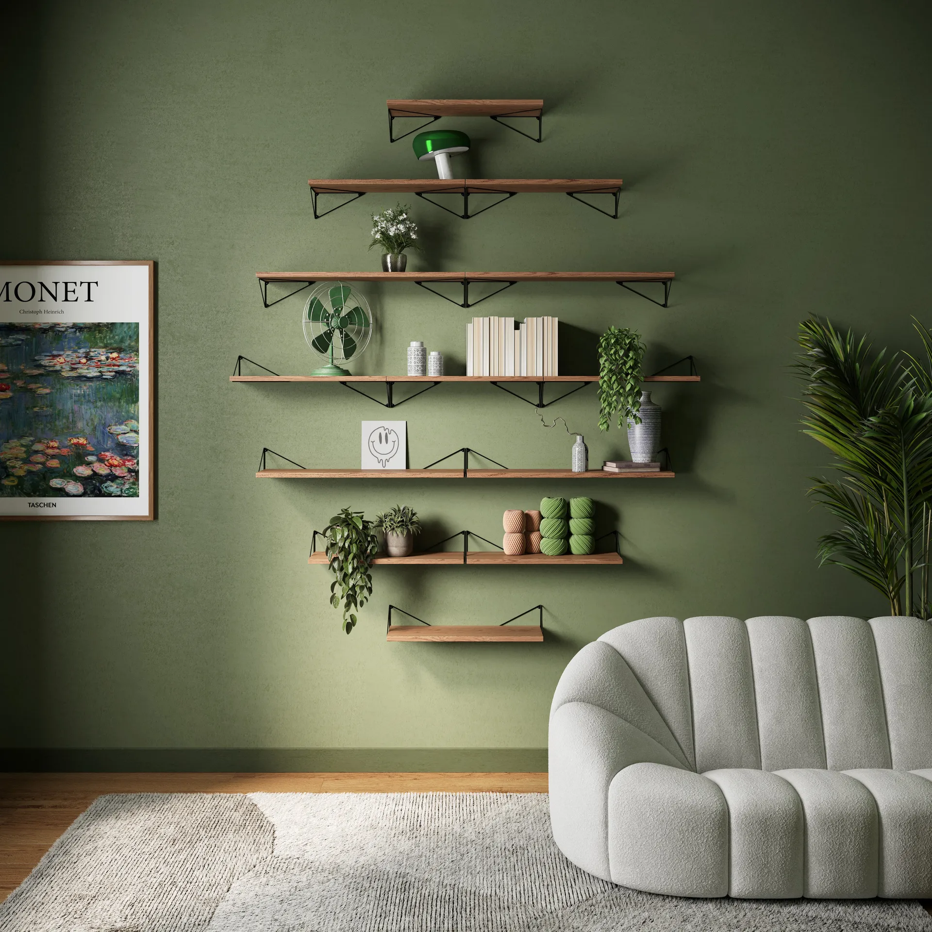 Pythagoras hyllebord, valnøtt Maze