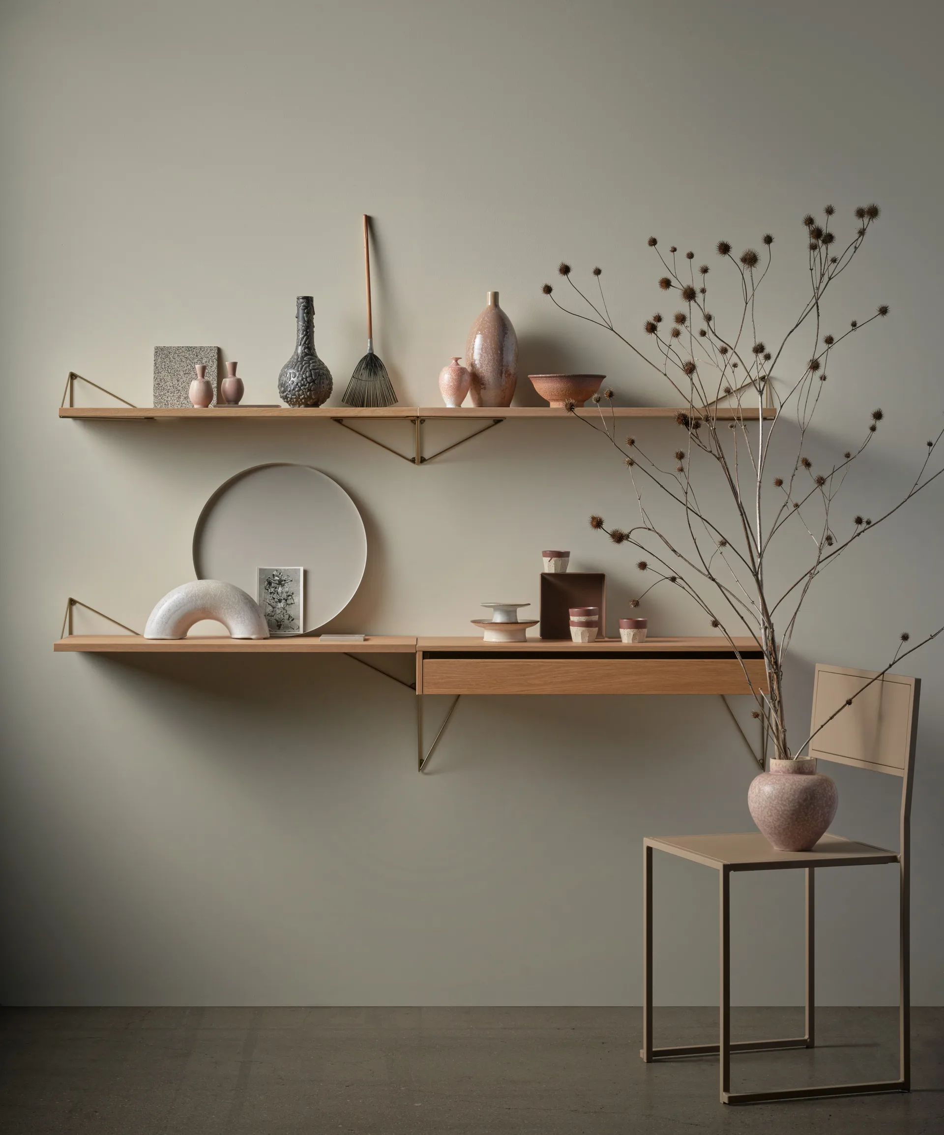 Pythagoras hylleplan, Large, eik Maze