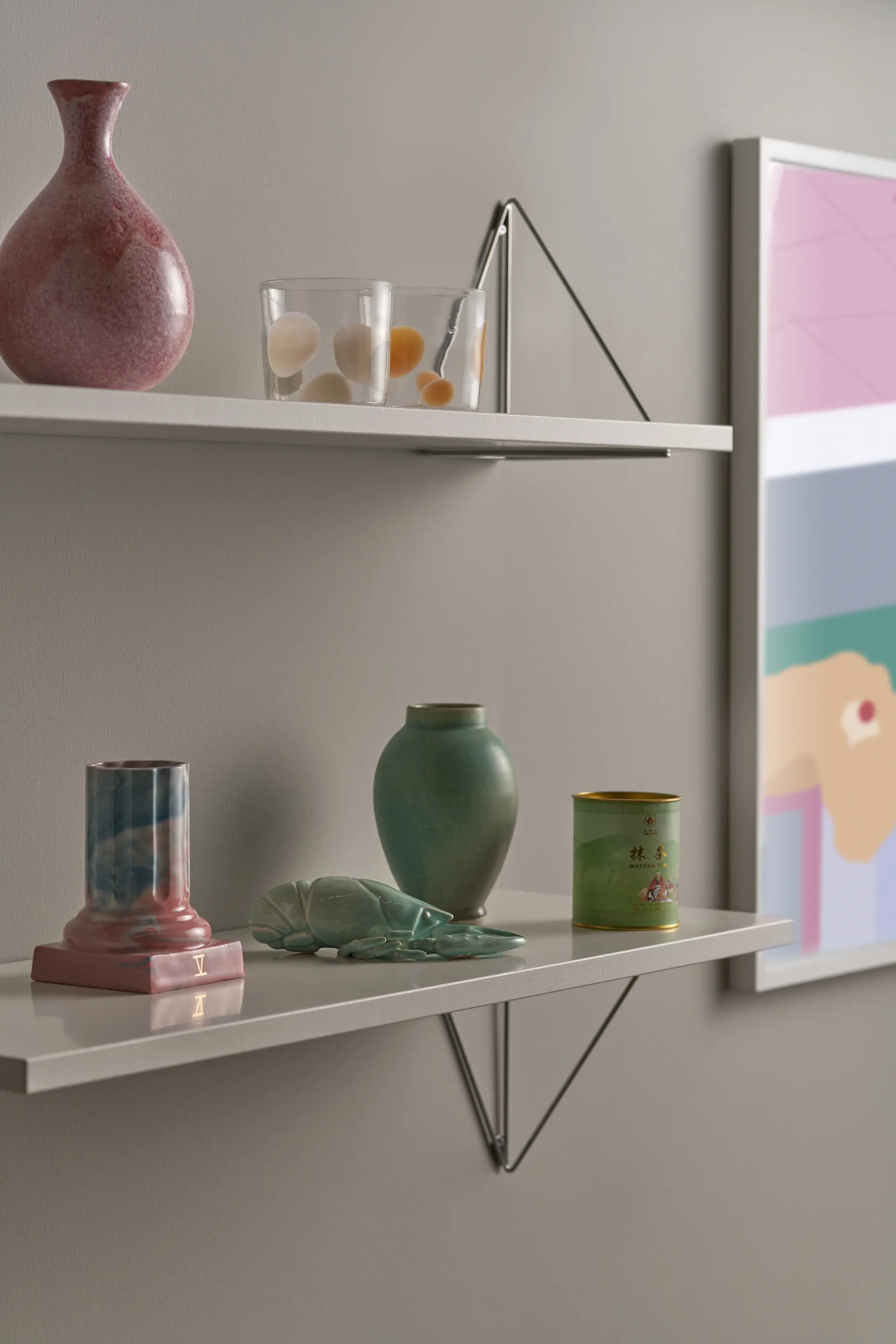 Pythagoras hylleplan, Large, hvit Maze