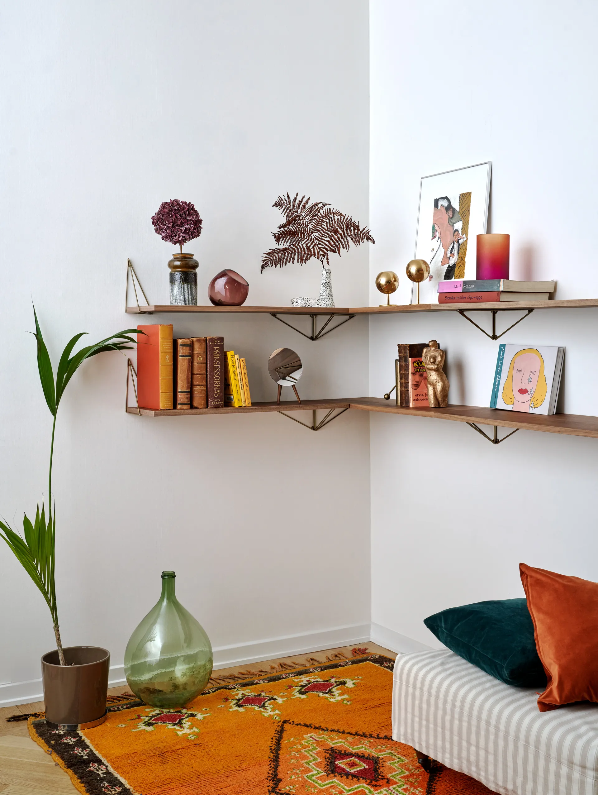 Pythagoras hylleplan, Large, Valnøtt Maze