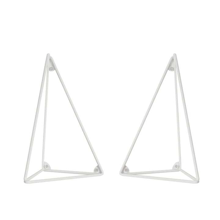Pythagoras konsoll, 2-pakn. - hvit - Maze