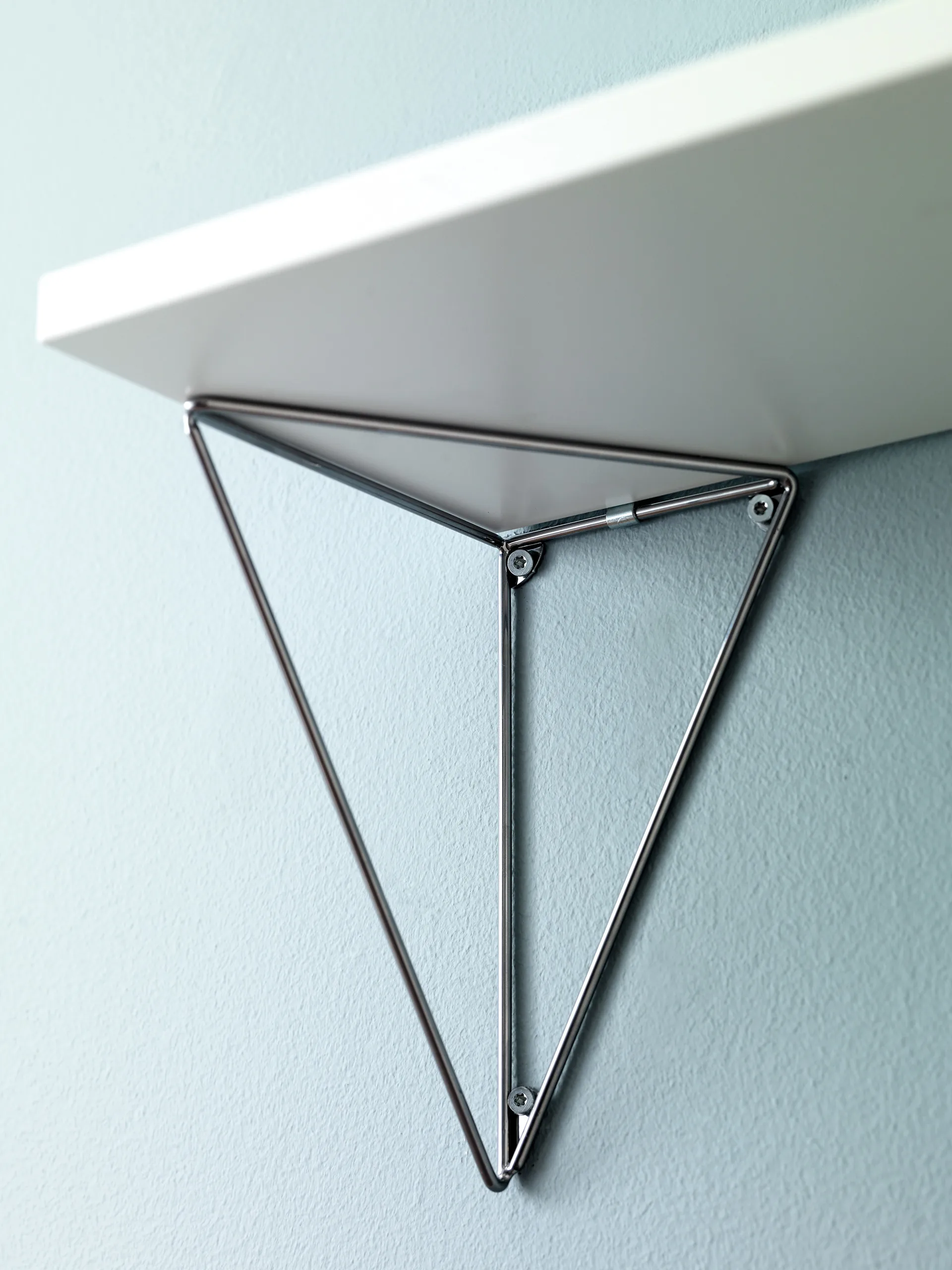 Pythagoras konsoll, 2-pakn., krom Maze