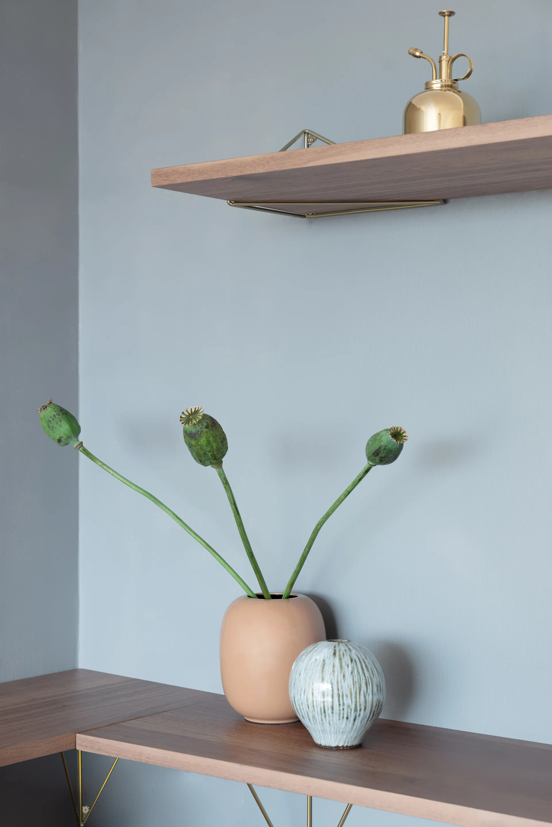 Pythagoras konsoll, 2-pakn., messing Maze