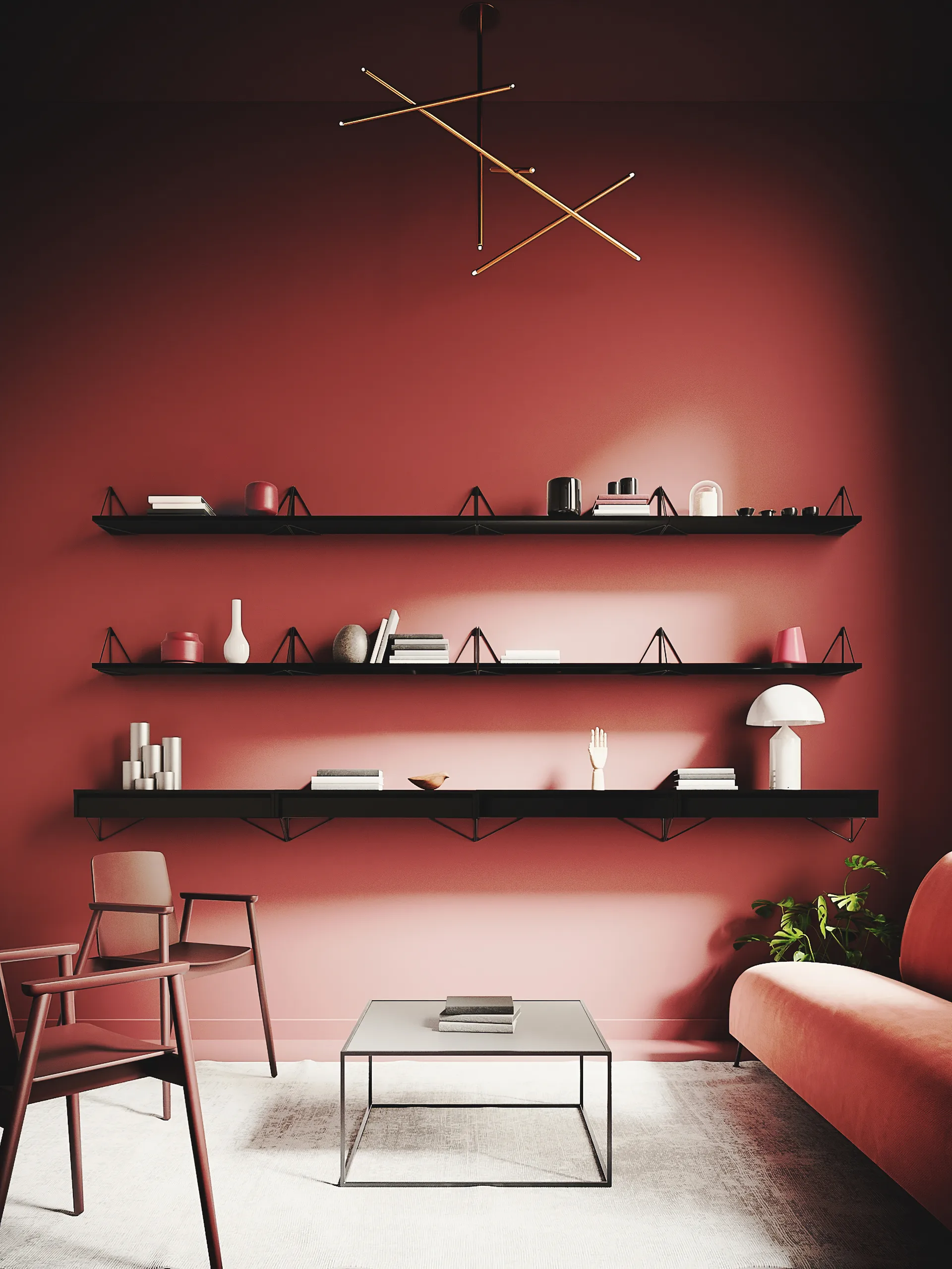 Pythagoras låda L, svart Maze