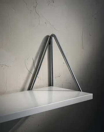 Pythagoras XL Brackets 2‑pakning - Chrome - Maze