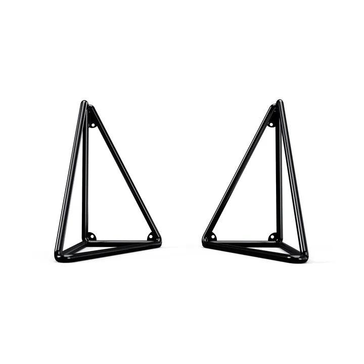 Pythagoras XL Brackets 2‑pakning - Ink black - Maze