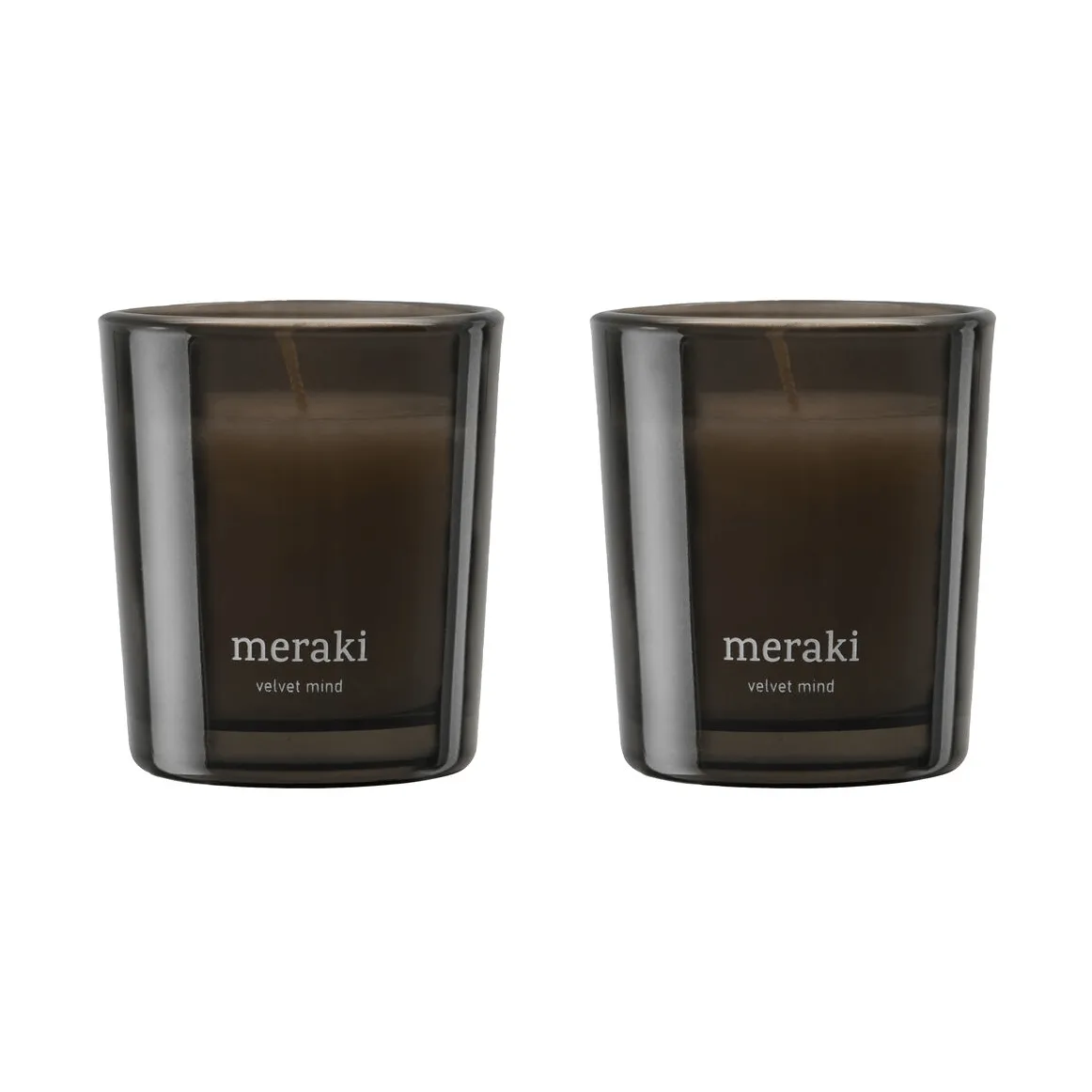 Meraki duftlys 12 timer 2-pk, Velvet mind Meraki