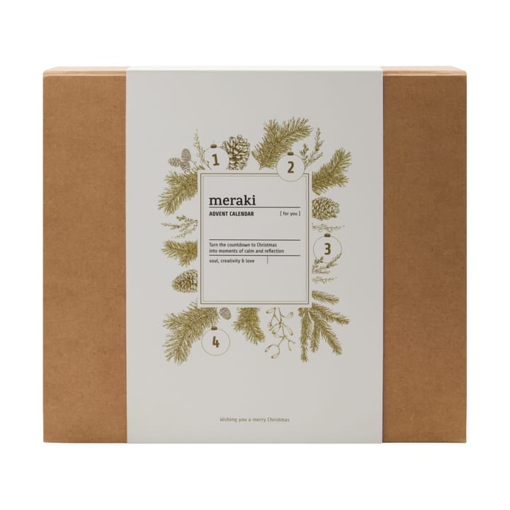 Meraki gavesett - adventskalender, Dark wood, Northern dawn Meraki