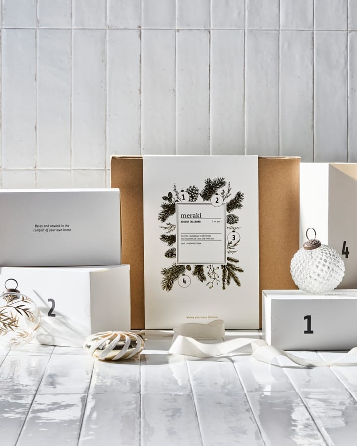 Meraki gavesett - adventskalender, Dark wood, Northern dawn Meraki