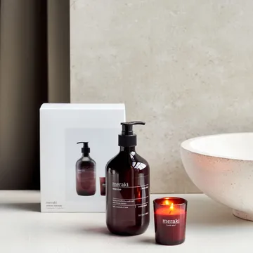 Meraki gavesett håndsåpe og duftlys - Everyday pampering - Meraki