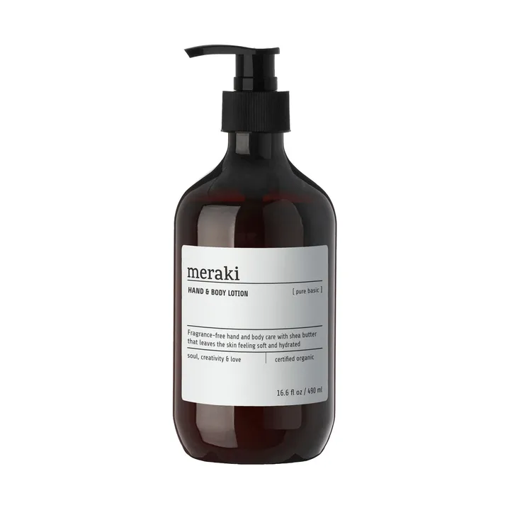 Meraki hand- og kroppslotion 490 ml - Pure basic - Meraki