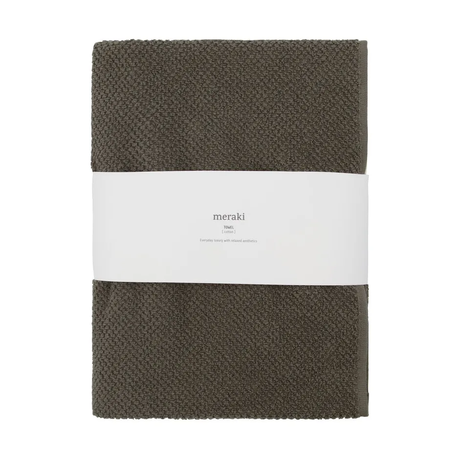 Solid håndkle 70x140 cm, Army Meraki
