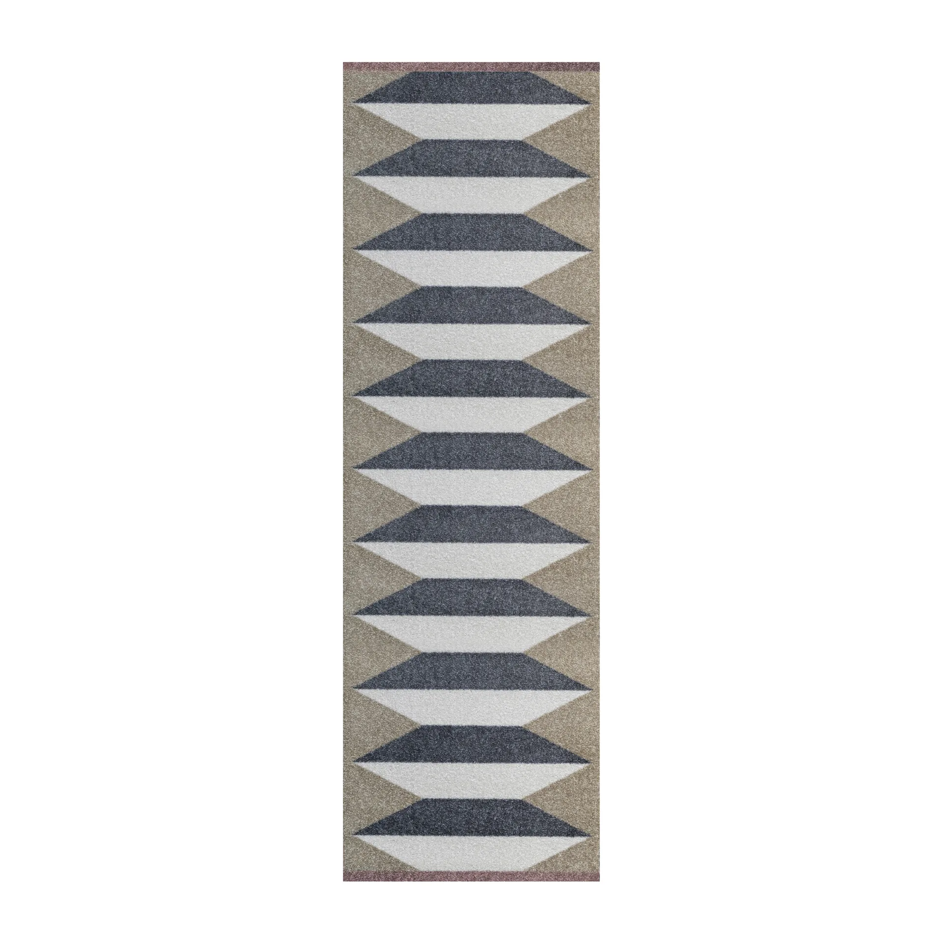 Accordion all-round gulvteppe, Sand 77 x 240 cm Mette Ditmer