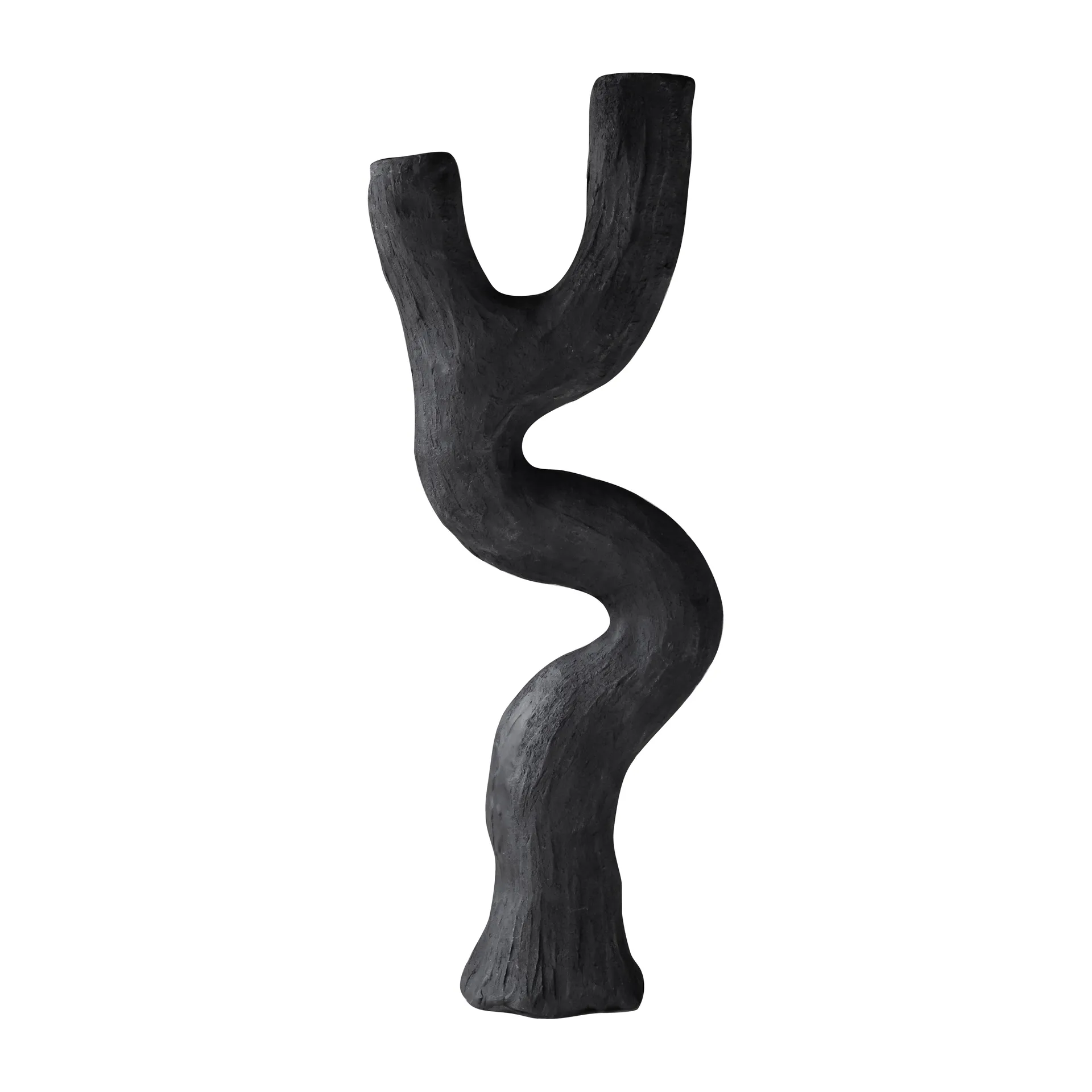 Art piece lysestake 41 cm, Black Mette Ditmer