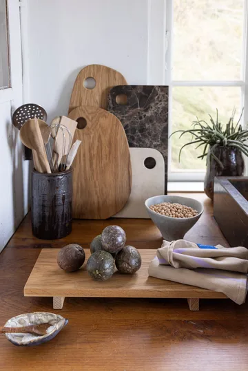 Authentic serveringsbrett - Natural, 15x36 cm - Mette Ditmer