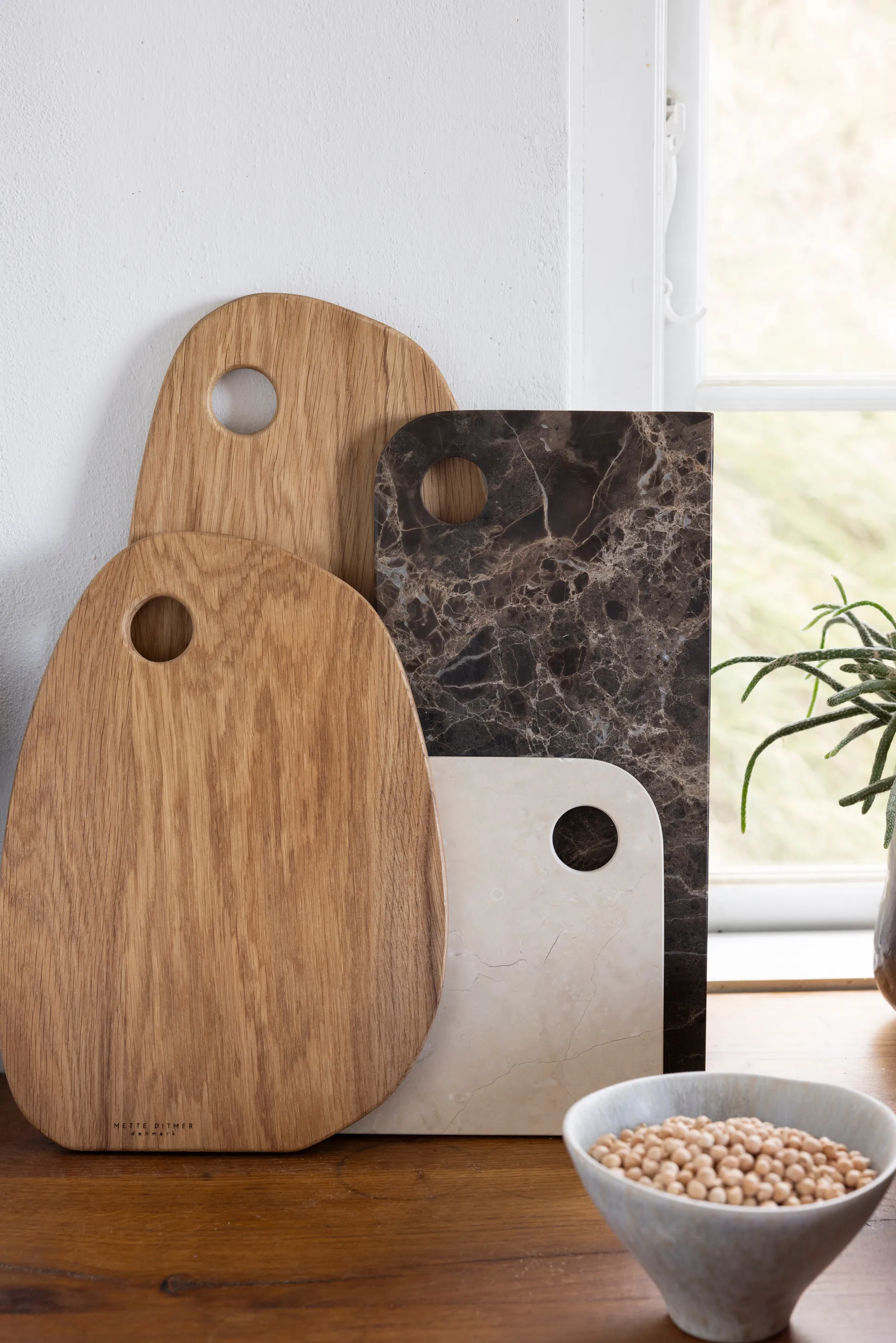 Authentic skjærefjøl, Natural, 24x32,5 cm Mette Ditmer