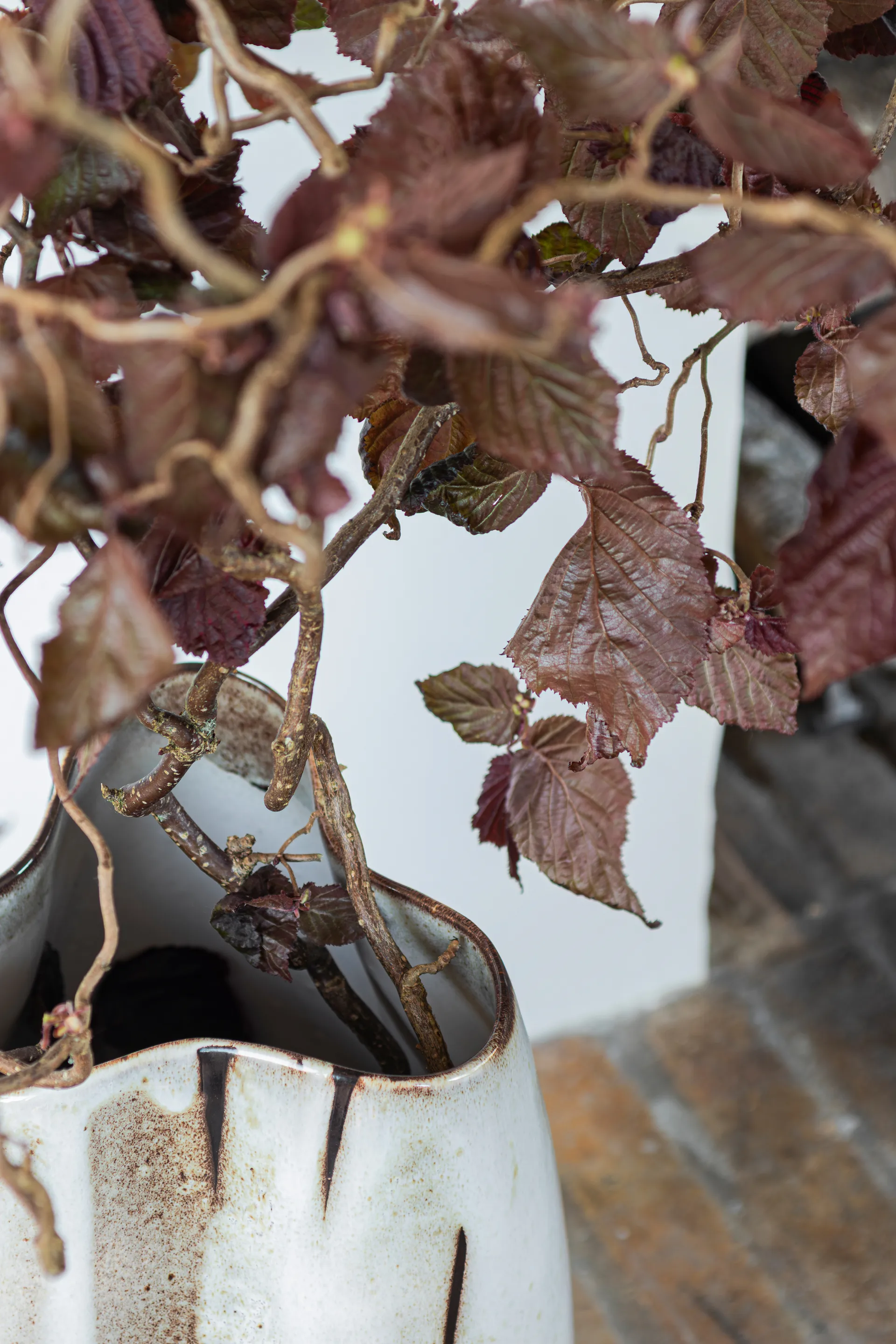 By Hand vase large 38,5 cm, Off-white Mette Ditmer