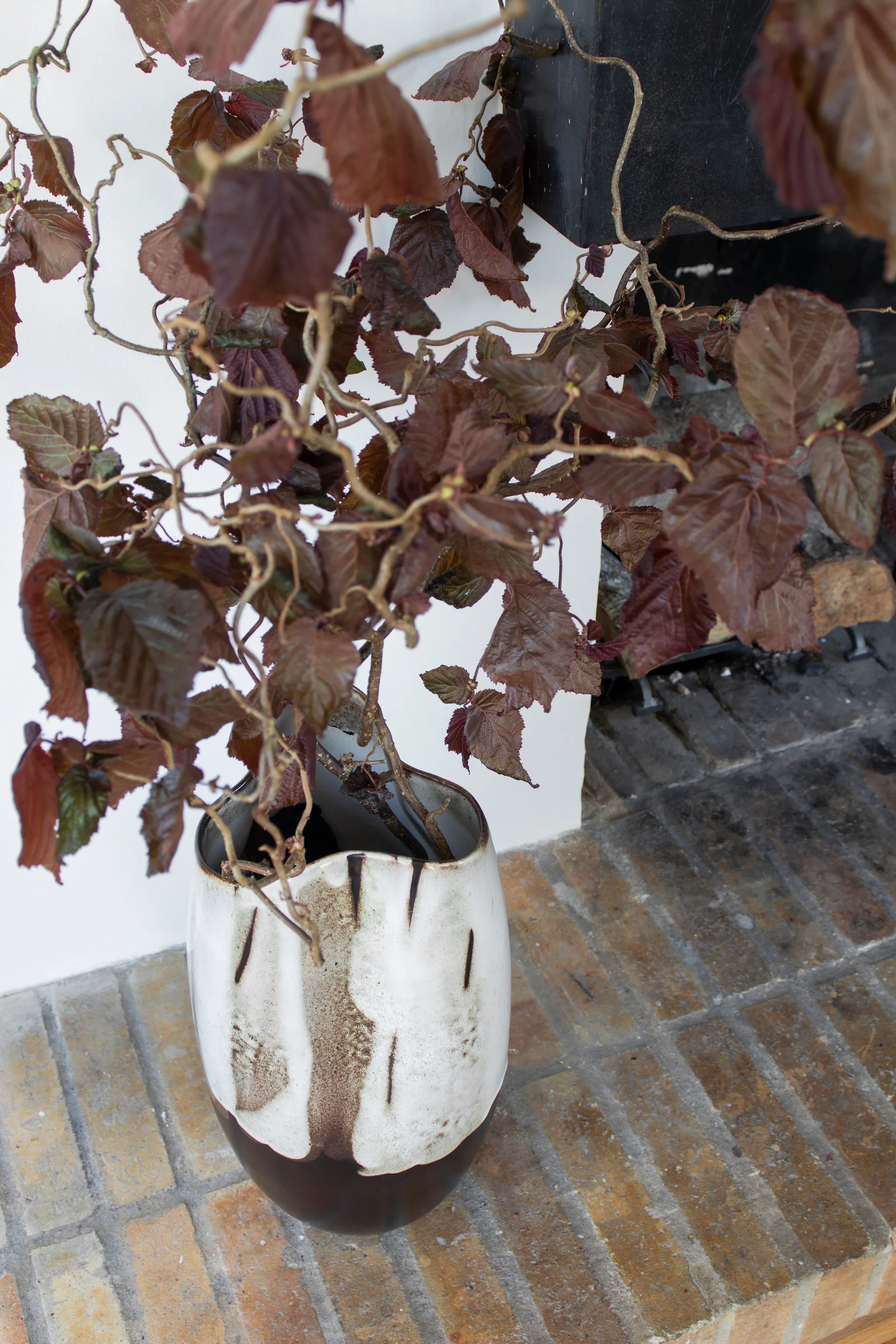 By Hand vase large 38,5 cm, Off-white Mette Ditmer