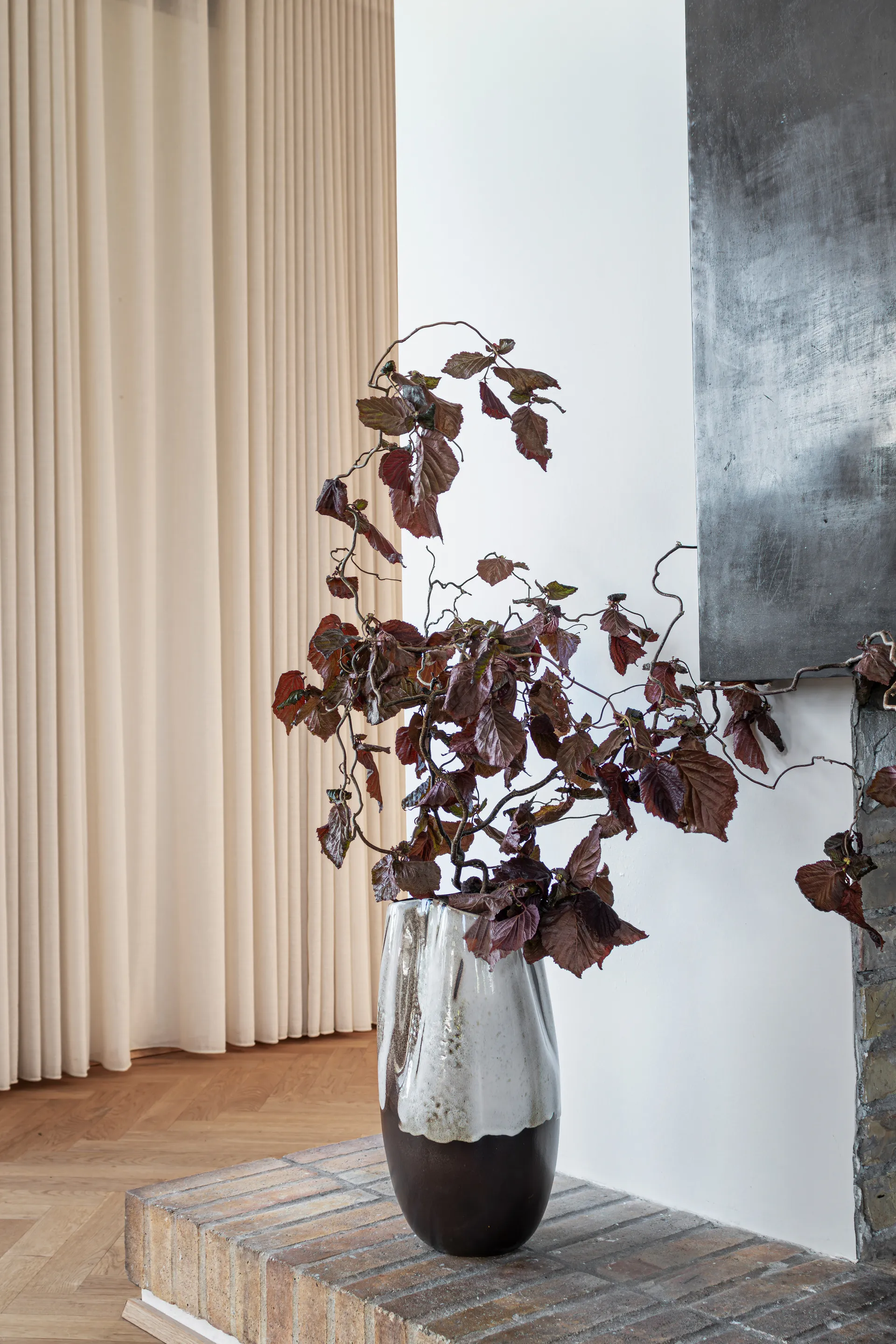 By Hand vase large 38,5 cm, Off-white Mette Ditmer