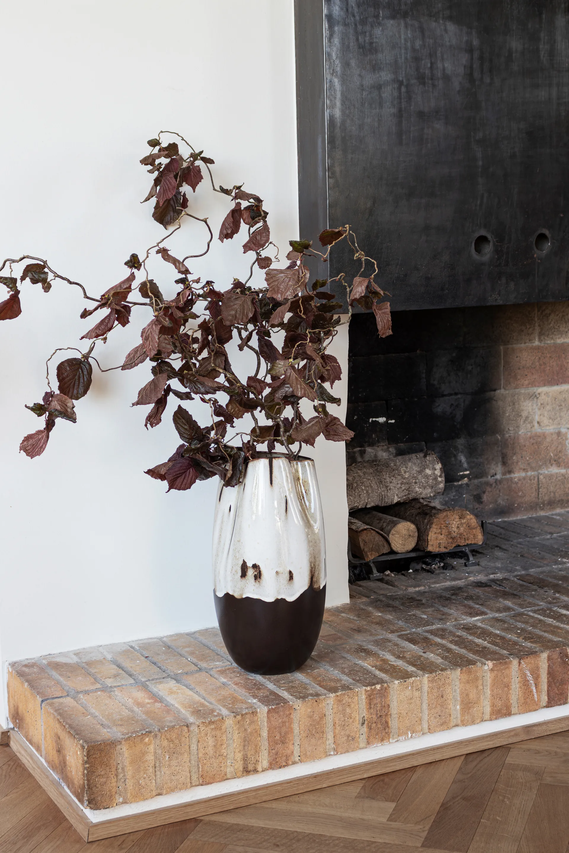 By Hand vase large 38,5 cm, Off-white Mette Ditmer