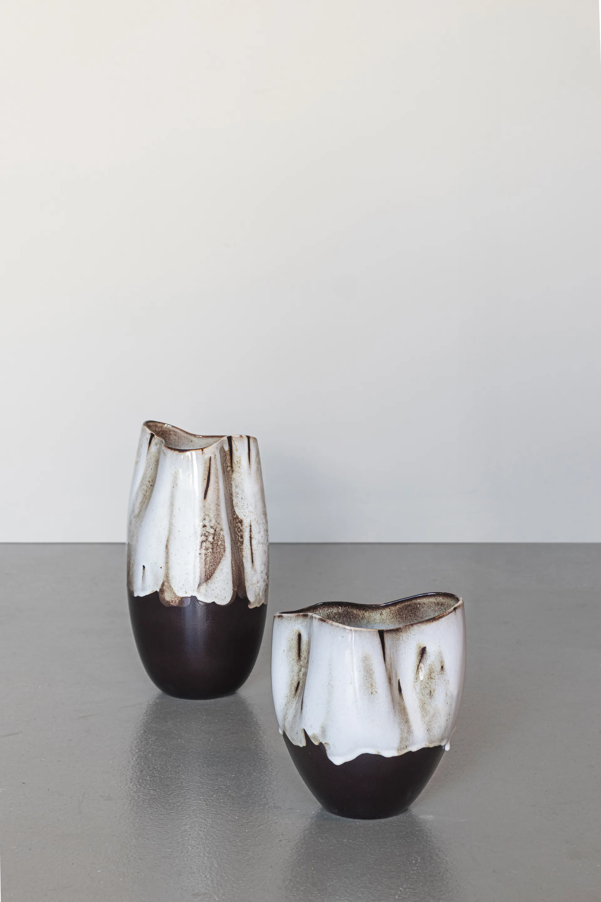 By Hand vase large 38,5 cm, Off-white Mette Ditmer