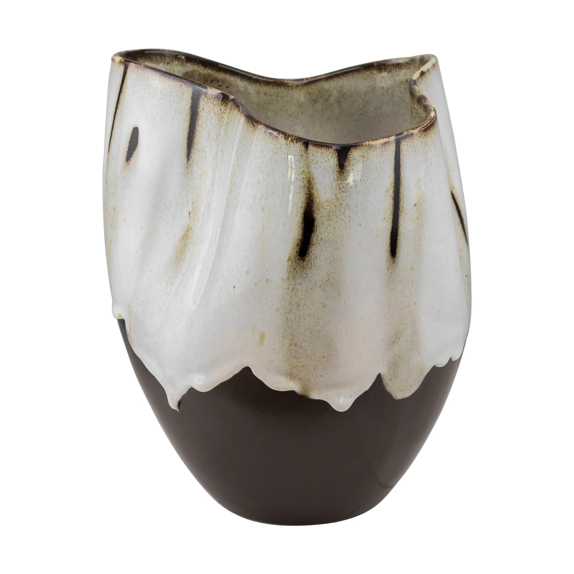 By Hand vase small 24,5 cm, Off-white Mette Ditmer