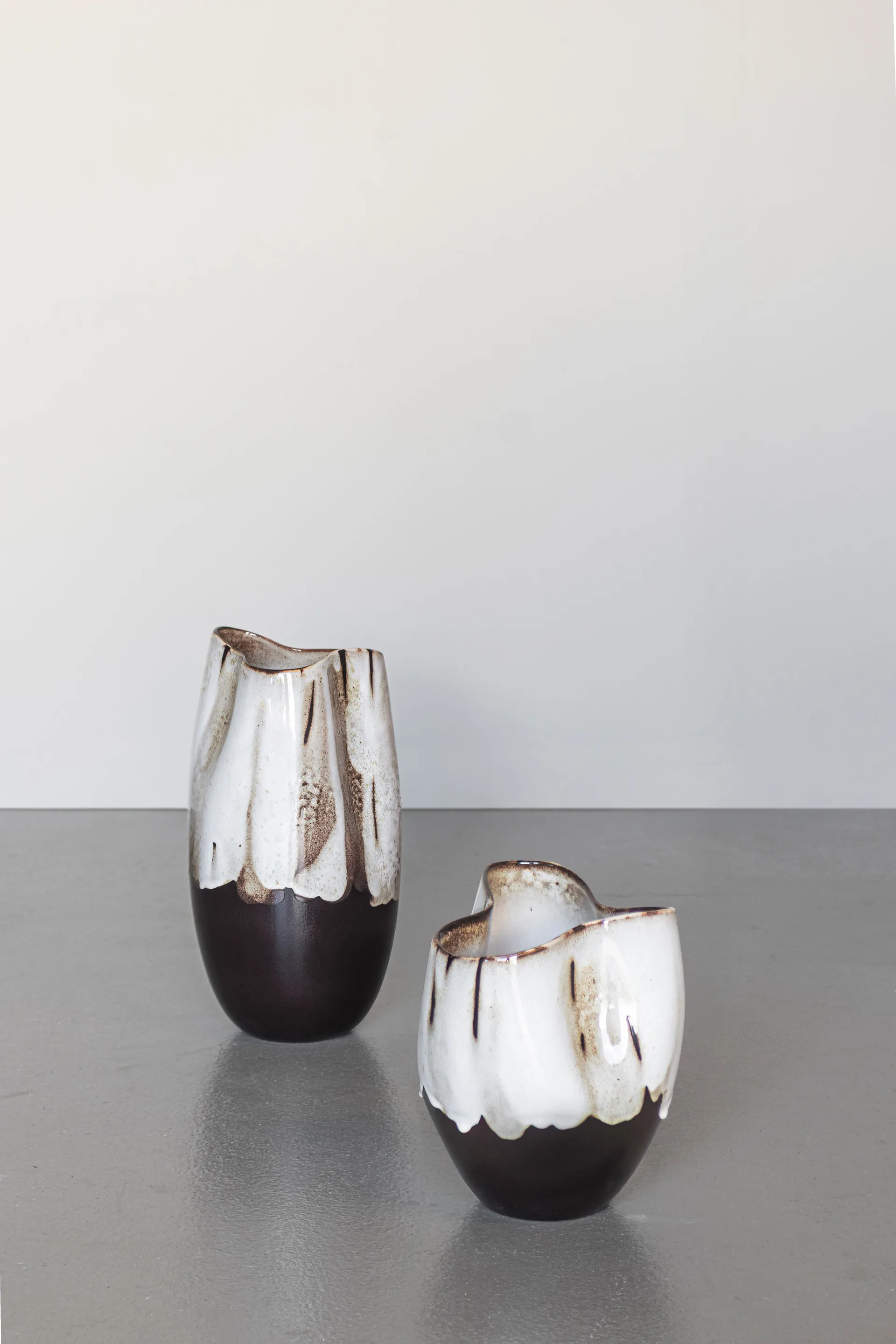 By Hand vase small 24,5 cm, Off-white Mette Ditmer