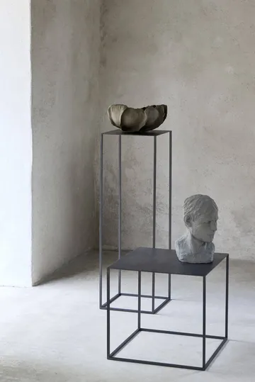 Cubic pidestall - Svart, 29x29x90 cm - Mette Ditmer