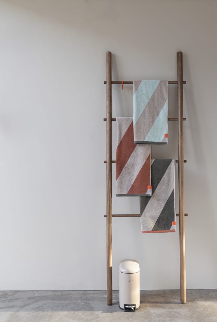 Diagonal gjestehåndkle 40x55 cm 2-pakning, Brick Mette Ditmer