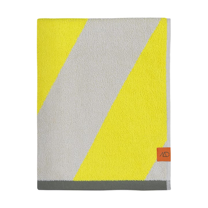 Diagonal håndkle - Yellow, 50x90 cm - Mette Ditmer
