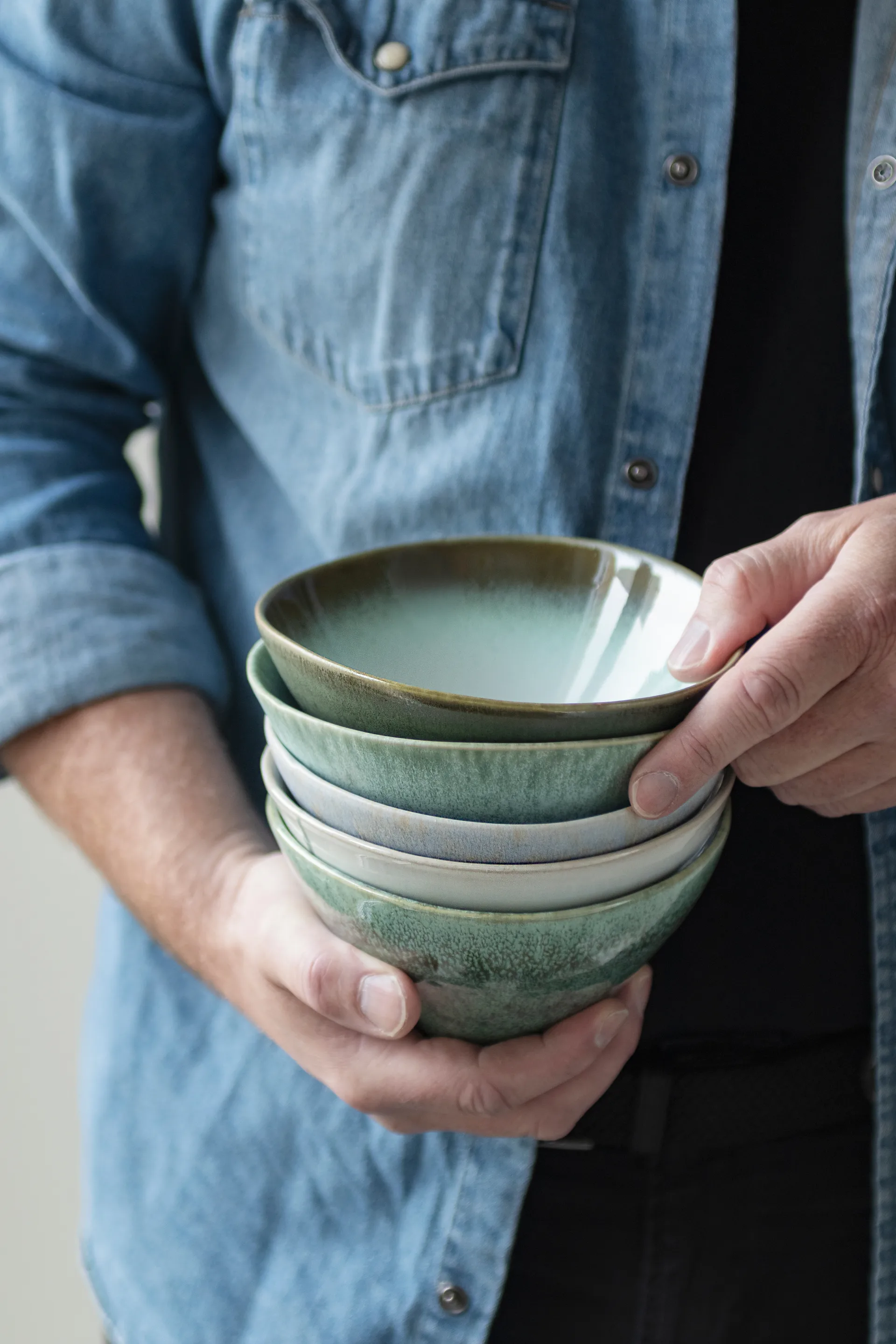 Elements bolle medium Ø15,5 cm 3 deler, Green Mette Ditmer