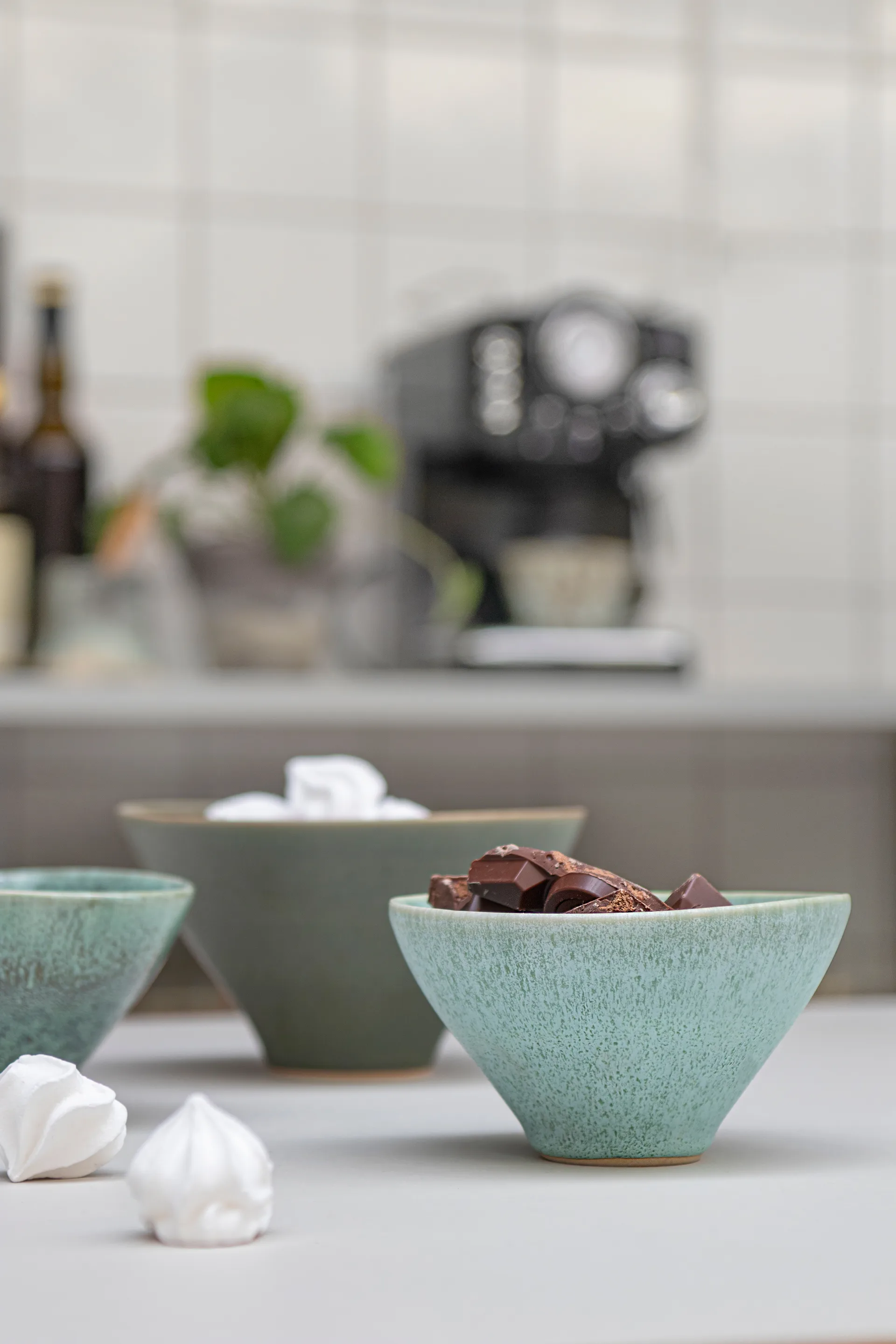 Elements bolle small Ø12 cm 3 deler, Green Mette Ditmer