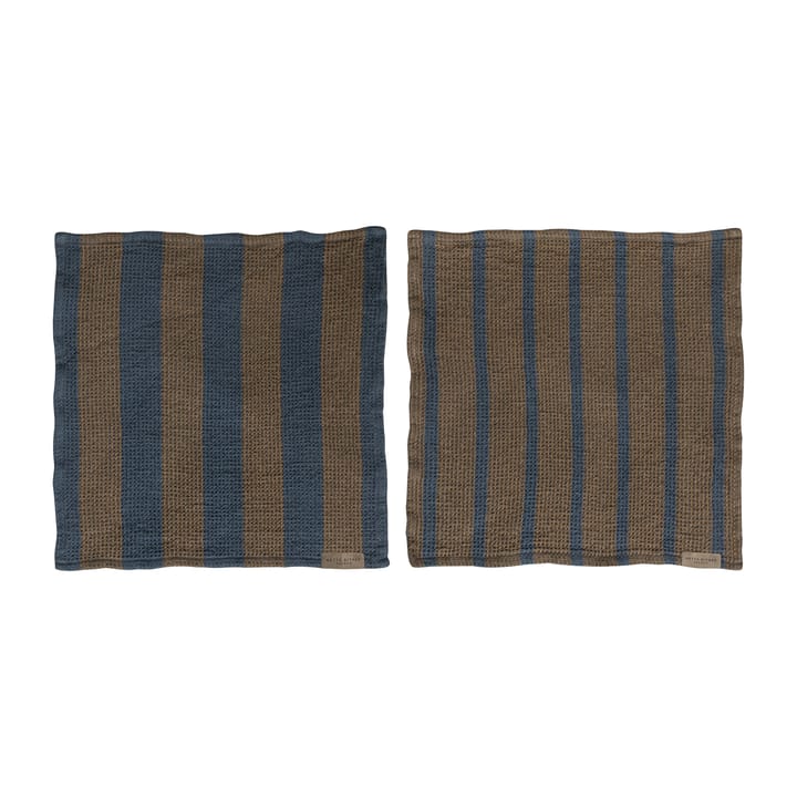 Elvira oppvaskklut 33 x 33 cm 2-pakning - Ochre - Mette Ditmer
