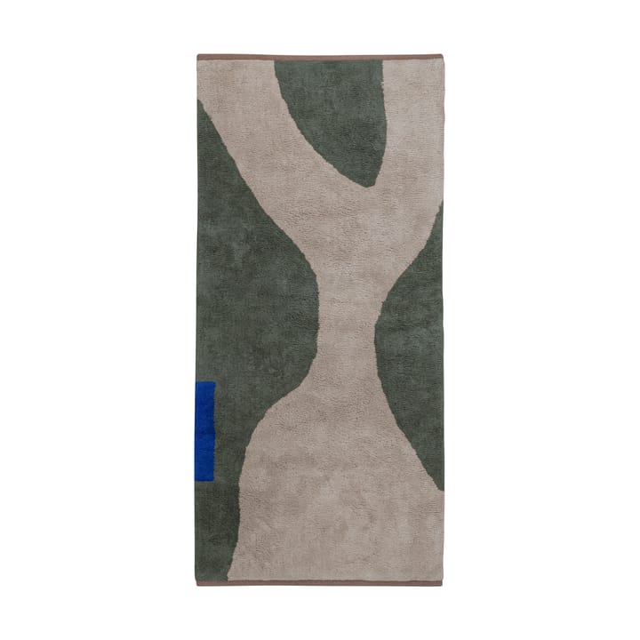 Figura teppe - Dark olive, 50x80 cm - Mette Ditmer