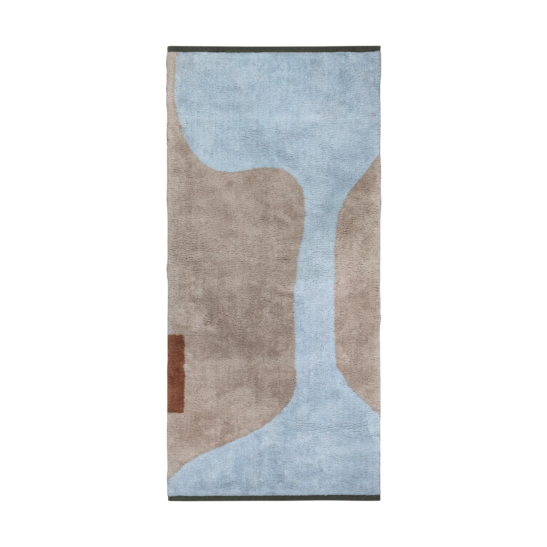 Figura teppe, Light blue, 50x80 cm Mette Ditmer