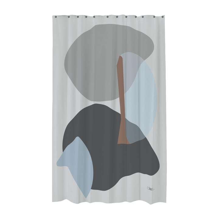 Gallery dusjforheng 150 x 200 cm - Light grey - Mette Ditmer