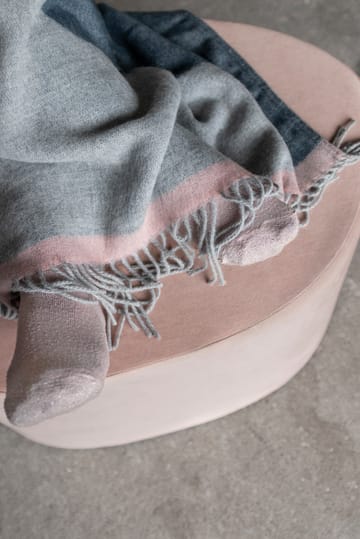 Gallery pledd 125 x 170 cm - Light grey - Mette Ditmer