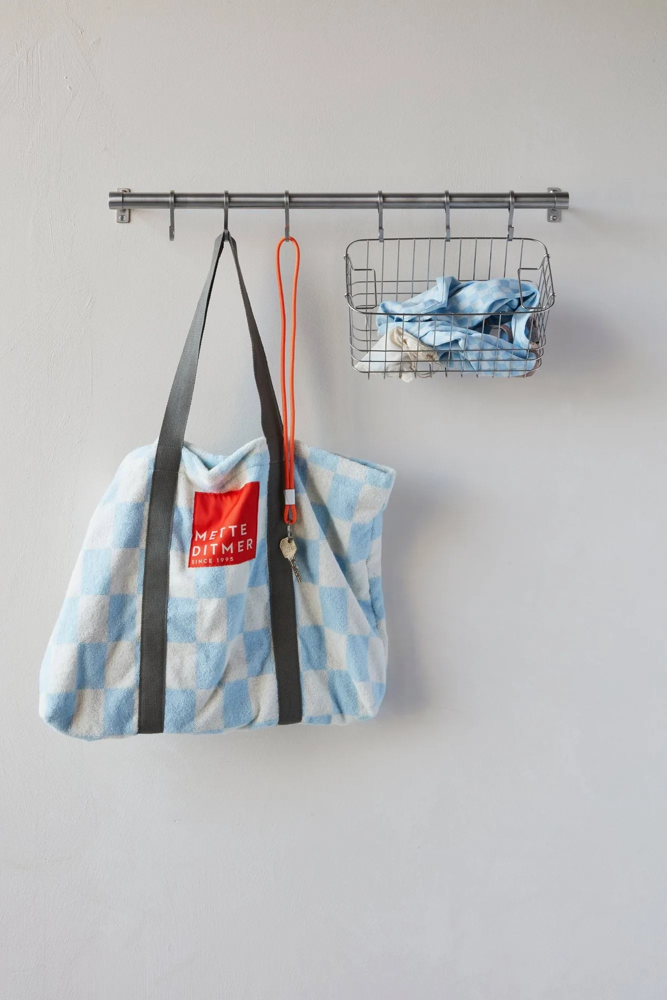 Hang-it klesstativ, Sølvfarget, 11x70x5,5 cm Mette Ditmer