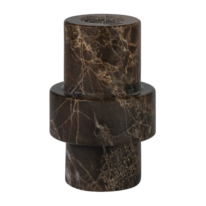 Marble lysestake 8,5 cm - Brun - Mette Ditmer