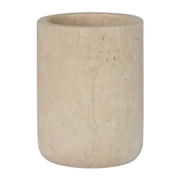 Marble tannbørsteholder 10 cm - Sand - Mette Ditmer