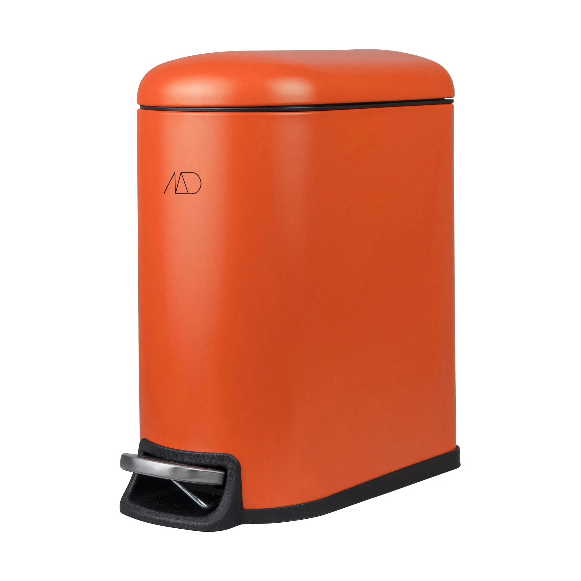 Mini-Walther pedalbøtte 5 L, Orange Mette Ditmer