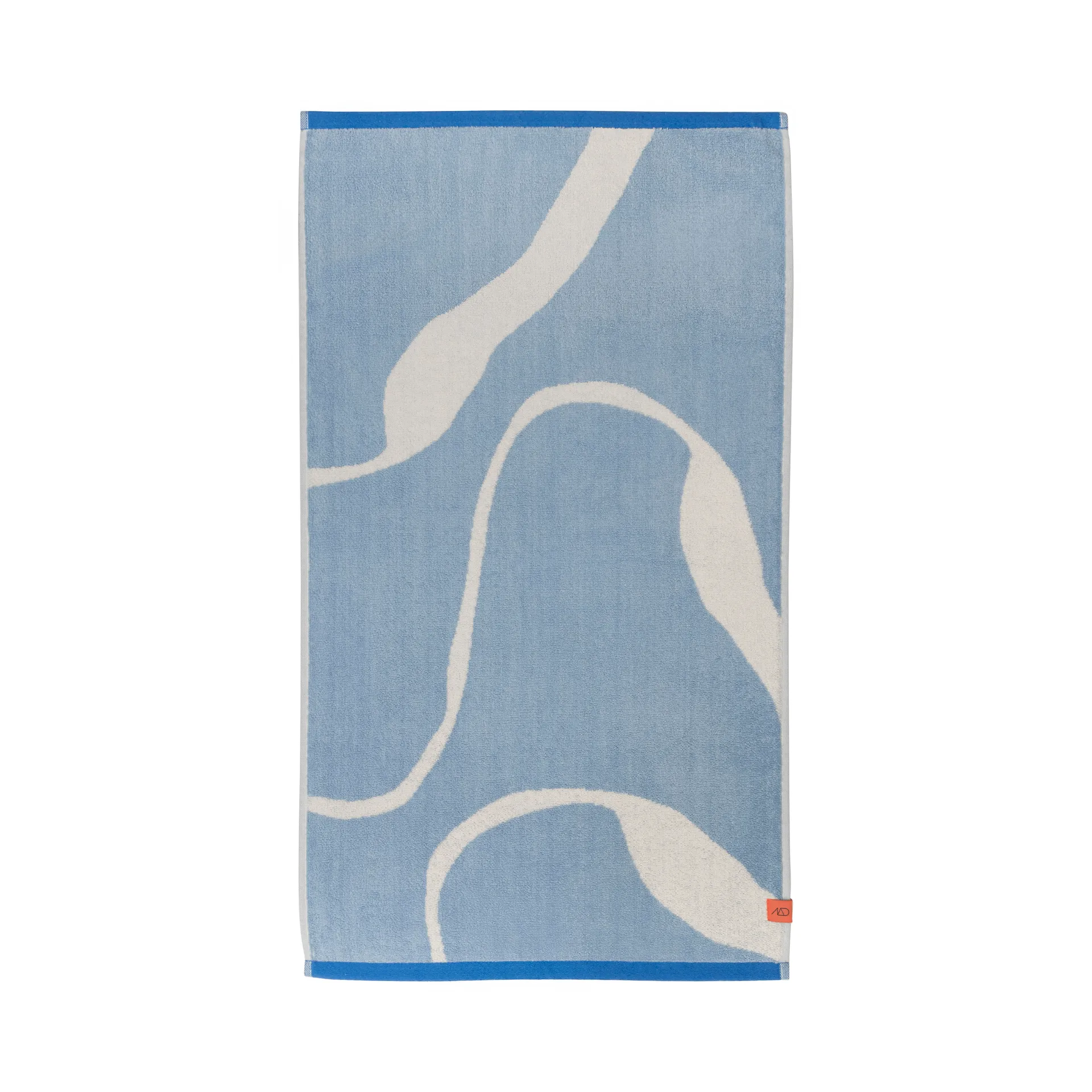 Nova Arte badehåndkle 70 x 133 cm, Light blue-offwhite Mette Ditmer